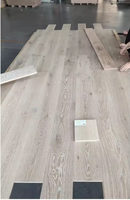 Natural Timber Floor Board Multi Layer Wide Plank Real European Solid Red White Oak Wood Engineered Oak Flooring
