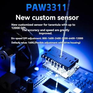 Aula SC620 PAW3311 RGB <b>Wireless</b> Mouse Hollow Mini 53G Lightweight 12000DPI Triple Mode for Dota 2 Valorant CSGO Backlit Model - Product Image 4