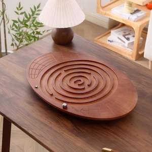 スカイホープ-A 子供用迷路付き木製バランスボード 携帯用エコフレンドリーフィットネス - Product Image 4