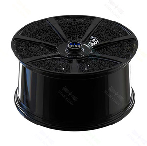RCSR Vente en gros Jantes forgées en or noir personnalisées 17 18 19 20 21 22 23 24 pouces Jantes en alliage de luxe pour Mercedes-Benz <span class=keywords><strong>Maybach</strong></span> - Product Image 3