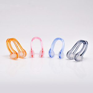 Juego de tapones para los oídos con clip para la nariz de silicona, equipo de natación resistente al agua, ajuste cómodo para adultos y niños - Product Image 2
