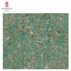 Nuevo Diseño de Baldosas Grandes de Porcelana, Mármol Verde, Losas de 12 mm, Panel de Pared - Product Image 5