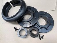 Accouplement élastique d'arbre flexible en caoutchouc de pneu de F F40 F60 F80 F90 pour des machines d'emballage