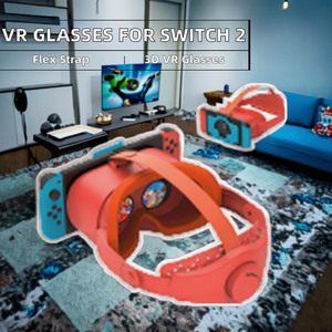 STARTRC GAMES Portable para <span class=keywords><strong>Nintendo</strong></span> para Switch <span class=keywords><strong>3D</strong></span> VR Gafas con correa ajustable Accesorios para juegos - Product Image 4