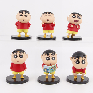 6 Crayon Shin-Chans Figura para decoración sobre la decoración <span class=keywords><strong>de</strong></span> escritorio <span class=keywords><strong>de</strong></span> crayón <span class=keywords><strong>de</strong></span> nueve generaciones decoración <span class=keywords><strong>de</strong></span> coche - Product Image 1