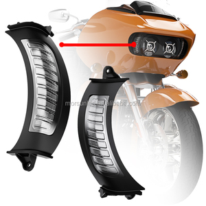 Luz LED de Señalización de Giro al por Mayor para <span class=keywords><strong>CVO</strong></span> <span class=keywords><strong>Road</strong></span> <span class=keywords><strong>Glide</strong></span> Ultra FLTRU SE 2015-2019, para Special FLTRXS <span class=keywords><strong>Road</strong></span> <span class=keywords><strong>Glide</strong></span> FLTRX 2015-2020 - Product Image 1