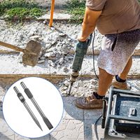 Vente chaude 40 pointe de tige en acier chromé 65A et ciseau à marteau de démolition plat et robuste pour le forage de maçonnerie/béton/pierre