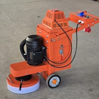Ponceuse à béton 220V, machine à poncer planétaire pour sols, haute efficacité pour surfaces en béton époxy