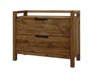 Ensemble de chambre à coucher du Vietnam en bois de chêne massif, prévente, meuble de chambre à coucher au design rustique vietnamien, 4 tiroirs - Product Image 4