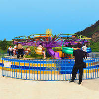 Manèges à double balançoire, commande simple, gestion facile, équipement de parc d'attractions pour enfants et adultes, pour parcs à thème et parcs d'aventure