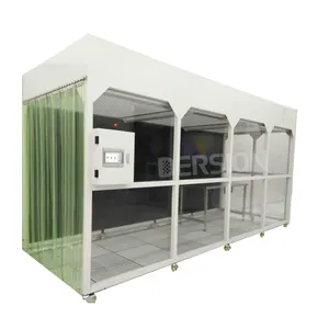 DERSION – cabine de nettoyage Portable, modulaire, préfabriquée, classe 100