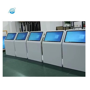 Máquina todo en uno táctil capacitiva inclinada de 32 pulgadas, sala de exposiciones, pantalla táctil interactiva Multimedia - Product Image 1
