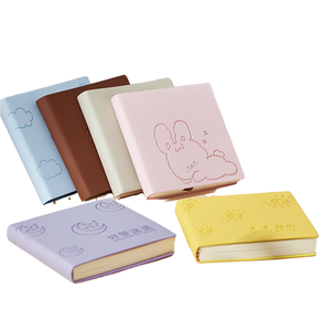 Chất lượng cao dễ thương Mini in bìa da máy tính xách tay bán buôn A3 Kích thước trẻ em A3-A7 in sổ tay túi vuông máy tính xách tay - Product Image 1