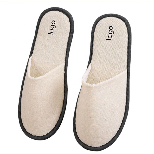 New Zealand 2023 Wholesale Summer Sleeper Personalized Hotel Cotton Velour Slipper with Hotel Logo Low MOQ Slippers for SPA