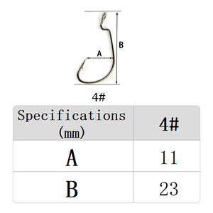ขายส่งจากโรงงาน ตะขอเบ็ดเดี่ยว ตะขอช่วยเกี่ยว ตะขอเกี่ยวแบบพลิกกลับได้ เหยื่อปลอมแบบนิ่ม ตะขอเกี่ยวปลากัดหนาม อุปกรณ์ตกปลาสำหรับน้ำจืดและน้ำเค็ม สำหรับกิจกรรมกลางแจ้ง - Product Image 6