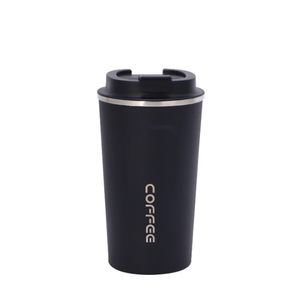 แก้วน้ำสแตนเลสเก็บความร้อนผนังสองชั้นสำหรับใช้ในสำนักงานถ้วยน้ำขวดแบบพกพาพร้อมโลโก้ออกแบบได้ตามต้องการ - Product Image 1