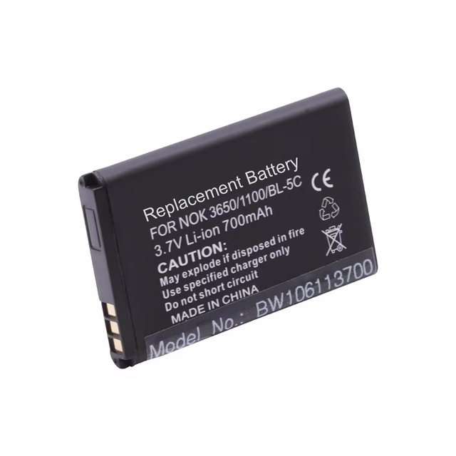 Good Quality  BL-5C BL-5CA 750mAh 3.7v Replacement  Battery for  Barcode Scanner Battery CECT V10