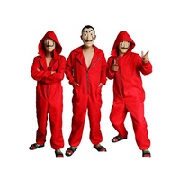 Paper House Cosplay Costume for Halloween Party