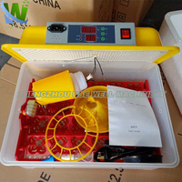 Mini incubateur automatique pour cailles, poulets, canards, oies, volailles, 48 œufs, machine à couver les œufs de poulet
