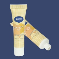 Emballage de tube de pâte à dents 30g 10ml Mascara personnalisé crème cosmétique douce pour les mains tubes à presser noir prix 50ml