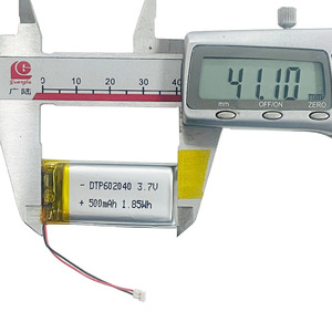 Batería de Iones de Litio 602040 450mAh 3.7V OEM Original de Fábrica, Polímero de Gran Capacidad y Buena Calidad al por Mayor - Product Image 2