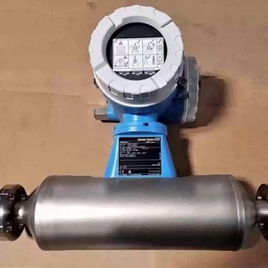 Débitmètre massique Coriolis Endress+Hauser 80F 83F 80E 83E en acier inoxydable pour mesure de débit de liquide, raccord à bride - Product Image 1