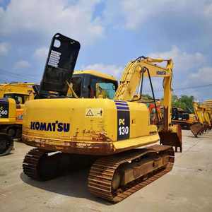 Excavadora hidráulica de segunda mano KOMATSU, motor de bomba de motor, entrega rápida, excavadoras usadas, stock disponible, 13 toneladas, - Product Image 3