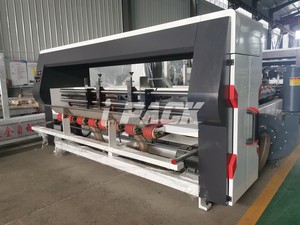 段ボール箱折りたたみ接着ステッチ機械自動フォルダーグルッチャースティッチャーマシン - Product Image 3