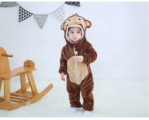 Mamelucos <span class=keywords><strong>de</strong></span> Bebé al por Mayor Michley con Dibujos Animados en 3D Ropa <span class=keywords><strong>de</strong></span> Exterior para Recién Nacido Otoño e Invierno Ropa <span class=keywords><strong>de</strong></span> Bebé Monos Gruesos - Product Image 3