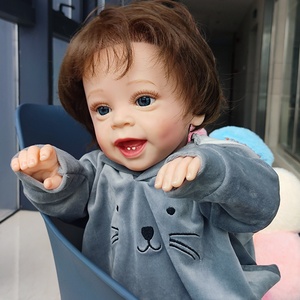 R & B Hyperrealistische Goedkope Levensgrote Echte Baby Poppen Bebe Reborn Pasgeboren Pop Speelgoed Siliconen Pop Te Koop - Product Image 6