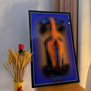 Nuevo Marco de Exhibición de Pared Personalizable, Decoración del Hogar, Múltiples Estilos, Plástico, Modelo Famoso, Regalo, Marco para Bloques de Construcción de Autos Deportivos - Product Image 1
