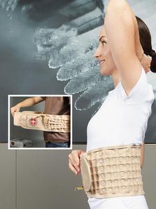 Ceinture de soutien lombaire à décompression par traction pneumatique pour soulagement des douleurs dorsales et lombaires, masseur unisexe - Product Image 5
