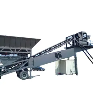 YHZS25 To YHZS75 Best Selling Small Concrete Mixer Station Ready Mix Wet Mobile Concrete Batching Plant