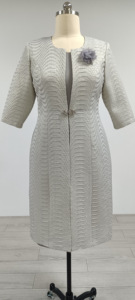 Long Dress Long Jacket Dresses Formal African Women Plus Size Women Church Suits Office African Fashion Church Dresses - Product Image 3