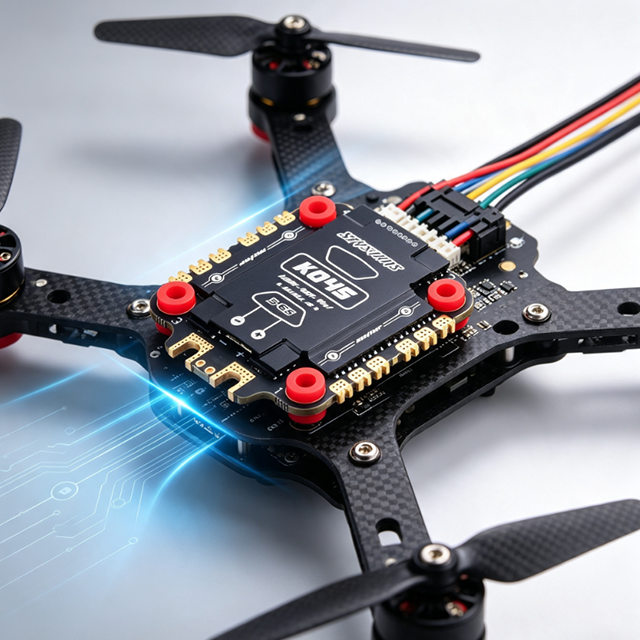 Skystars KO45 KO60 45A 60A 4-in-1 ESC BLHeli32 3-6S 30.5mm DShot1200 for FPV Drone