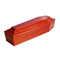 Ataúd Funerario Personalizable con Certificación FSCR, Estilo Europeo, Origen Shandong, Tamaño Personalizado