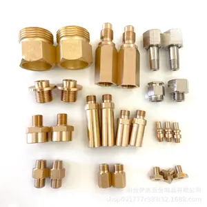 Factory Price Micro Turning Oem Cnc Lathe Machining Brass 3d printer nozzle Part