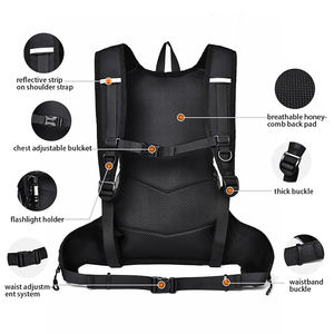 Sac à dos de cyclisme léger et résistant à l'eau, personnalisable en gros, sac à dos de randonnée 20L pour VTT, trail running, escalade, trekking - Product Image 3