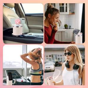 Soporte Magnético para Teléfono Compatible con Tapas de Botella Stanley Cup 40 oz Quencher H1.0 2.0, Soporte Plegable para Teléfono con Espejo - Product Image 5