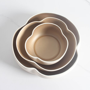 Plateau à chocolat en céramique de luxe moderne, <span class=keywords><strong>design</strong></span> Apple, plateau de présentation de fruits et de sucreries, plateau multifonctionnel, décoration de table, décoration de la maison, Ramadan - Product Image 1