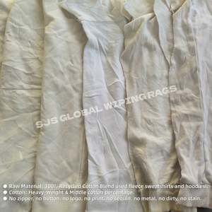 Trapos coreanos reciclados Tshi40-60 cm 10 kg, trapos comprimidos, trapos de lana blanca, trapos de algodón para limpieza - Product Image 4