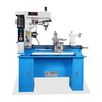 Mini Hobby Combinatie Draaibank Freesmachine HQ800 voor Metaalbewerking en Doe-het-zelf Projecten
