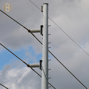 Poteau électrique en acier galvanisé pour la distribution d'énergie, équipement de distribution électrique - Product Image 5