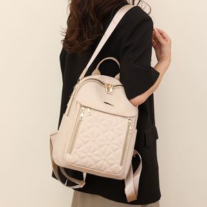 <span class=keywords><strong>Sac</strong></span> à dos imperméable pour <span class=keywords><strong>femme</strong></span>, dernière collection Oxford, couleur unie, broderie minimaliste, vente directe d'usine - Product Image 3