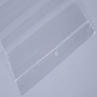 Emballage décoratif pour vêtements, pochette en plastique et à fermeture éclair, pour le travail à domicile, H0t824