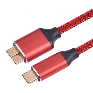 De Nylon trenzado de 2A <span class=keywords><strong>Usb</strong></span> 3,1 <span class=keywords><strong>tipo</strong></span>-C a <span class=keywords><strong>Micro</strong></span> <span class=keywords><strong>Usb</strong></span> <span class=keywords><strong>tipo</strong></span> <span class=keywords><strong>B</strong></span>, <span class=keywords><strong>Usb</strong></span> 3,0 Cable de carga para el teléfono inteligente - Product Image 3
