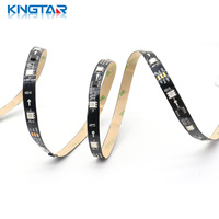 Tiras de Luces LED Cortables WS2811 RGB Inteligentes IP20 Resistentes al Agua 5M/Rollo Regulables con Flujo de Color para Decoración del Hogar