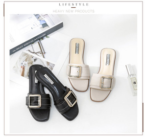 Sandalias Para Mujer <span class=keywords><strong>de</strong></span> verano nuevo diseñador planos <span class=keywords><strong>de</strong></span> las señoras zapatillas Sandalias <span class=keywords><strong>de</strong></span> la diapositiva calzado Para sandalias <span class=keywords><strong>de</strong></span> las mujeres - Product Image 6