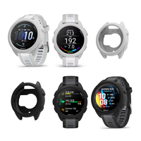 Compatible avec la montre intelligente Garmin Forerunner 165, protection en TPU, coque de protection