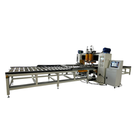 Machine de soudage de renforcement de panneau de porte d'ascenseur pour ligne de production automatique